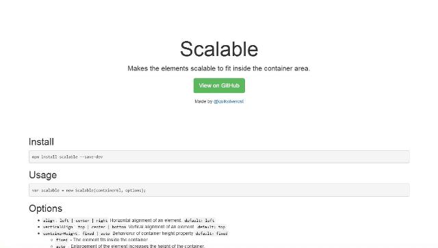 WebBuzz Une bibliothèque qui rend nimporte quel élément HTML adaptatif - Scalable