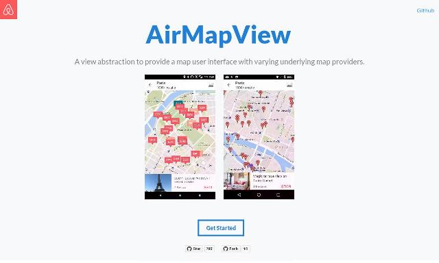 WebDesign Affichage de contenu interactif sur cartes - AirMapView