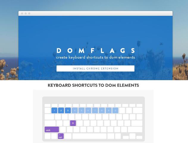 WebDesign Créer des raccourcis clavier pour site web avec chrome - DomFlagsPosted