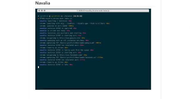 WebDesign Un outil JavaScript pour automatiser votre navigateur - navalia 