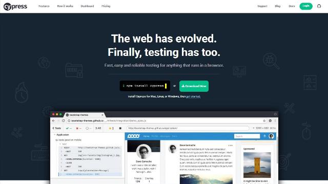 WebDesign Un outil javascript de test complet pour vos sites webs - Cypress