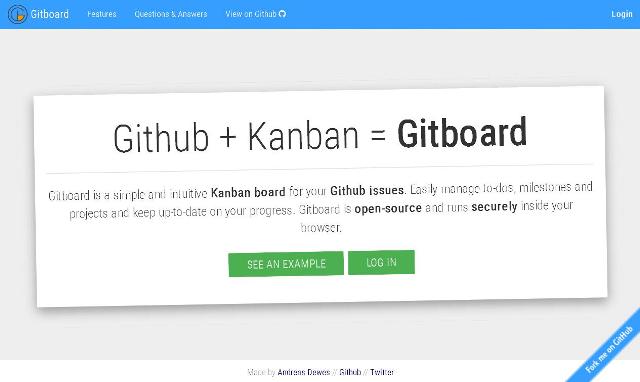 WebDesign Un tableau de bord pour une utilisation plus simple de Github - Gitboard