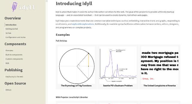 WebDesign Un éditeur JavaScript qui facilite lécriture de contenus sur vos sites web - Idyll