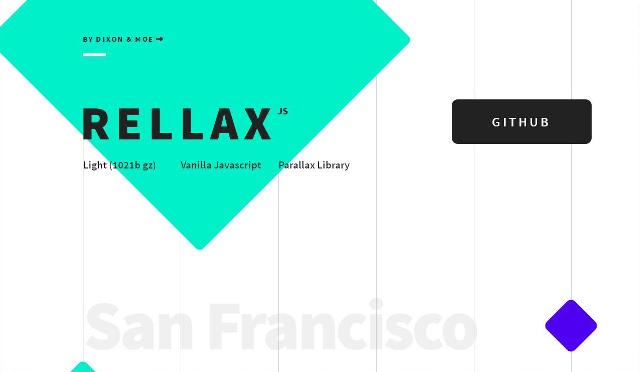 WebDesign Une bibliothèque en JavaScript Vanilla pour générer un site web en Parallax - rellax