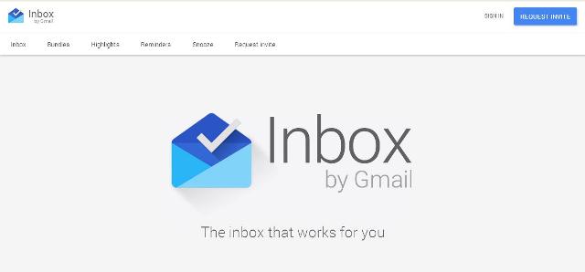 WebDesign Une nouvelle application de-mail de Google - Inbox