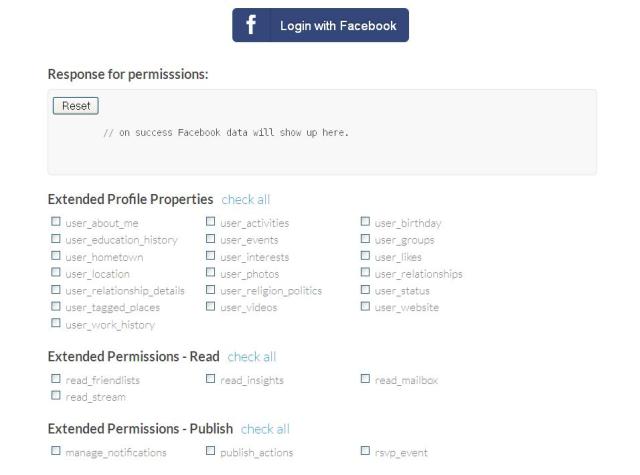 WebDesign Utilisez un login Facebook sur votre site web - FBLogin