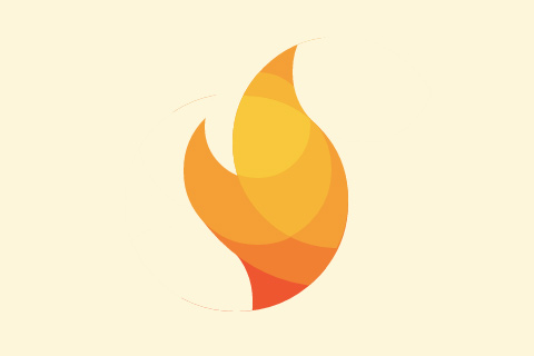 14-flame-css-pure-icon-code