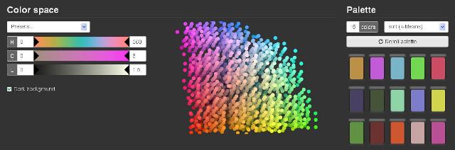 WebBuzz Un outil pour créer des palettes de couleurs - iWantHue
