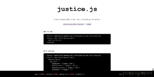 WebDesign Ajoutez des mesures de performances à vos sites web - Justice