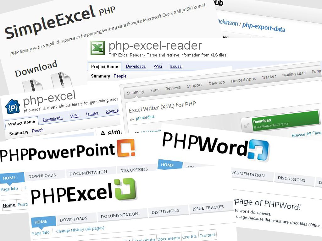 WebDesign_Bibliothques_PHP_pour_travailler_avec_des_fichiers_Excel_Word_et_PowerPoint