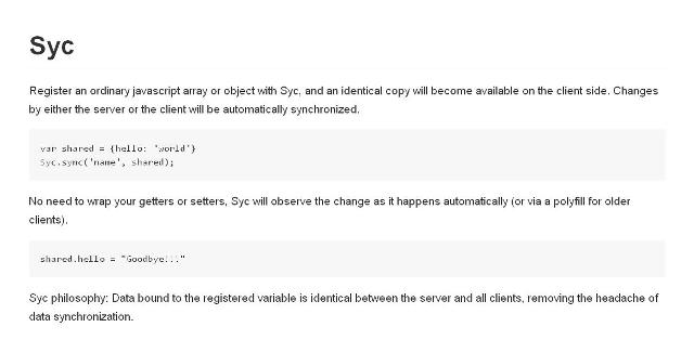 WebDesign Bibliothèque de synchronisation de données clientserveur - Syc