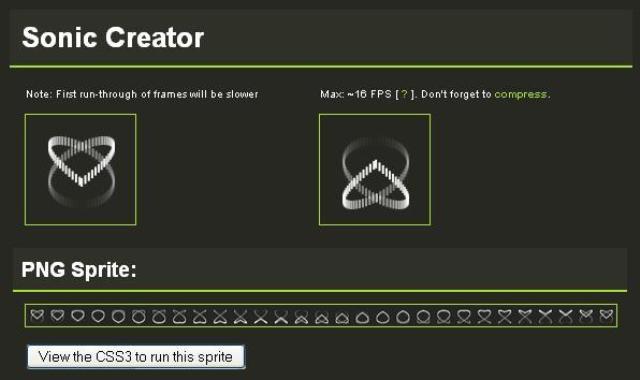 WebDesign Classe Javascript dimages de chargement  - Sonic creator