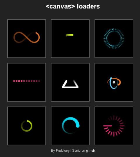 WebDesign Classe Javascript dimages de chargement utilisant le caneva HTML5 - Sonic 