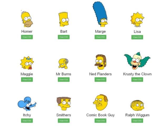 WebDesign Comment créer les personnages des Simpsons en CSS