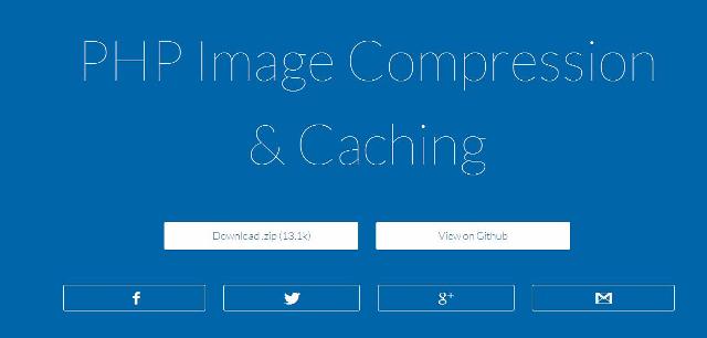 WebDesign Compression  cache des images pour site web- PHP Image Cache