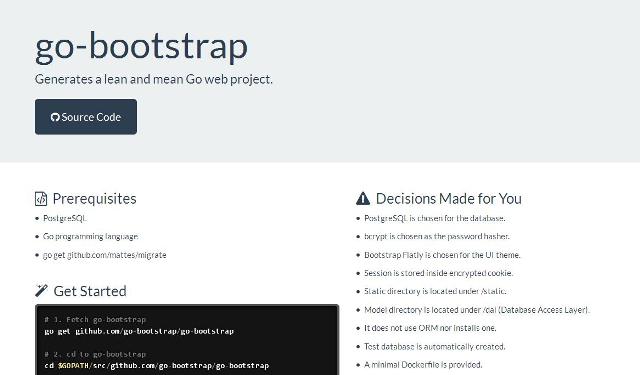 WebDesign Création de site web simplifié pour débutant - Go-bootstrap