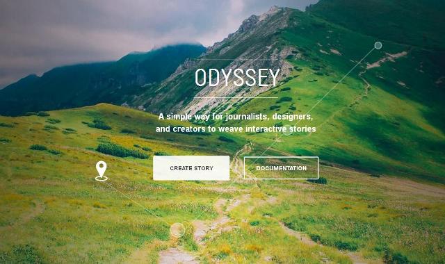 WebDesign Créer des histoires interactives facilement - Odyssey