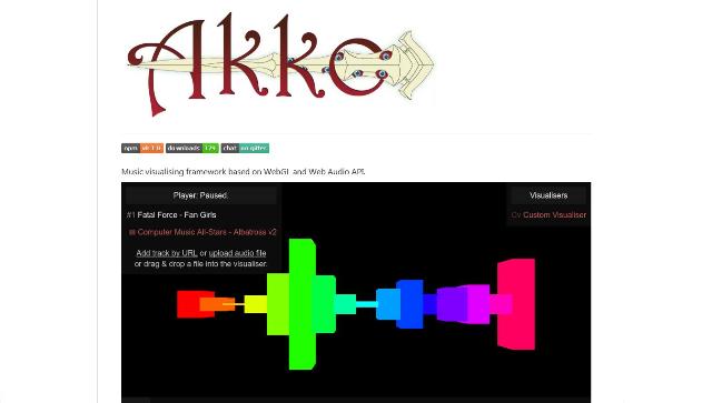 WebDesign Créer votre propre affichage JavaScript de la musique basé sur WebGL - Akko