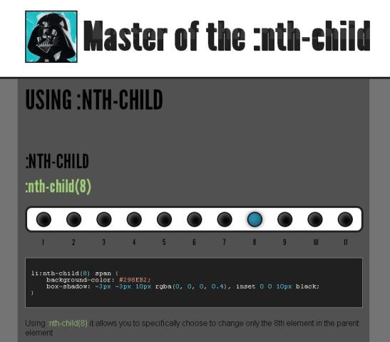 WebDesign Devenez le maître du sélecteur CSS nth-child - nthMaster