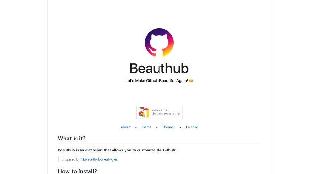 WebDesign Donnez des couleurs à votre github - Beauthub