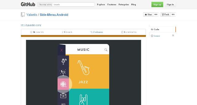 WebDesign Donnez du style à vos menu sur Android - Side-Menu.Android