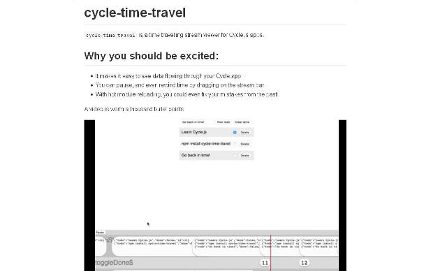 WebDesign Débuggez vos application JavaScript en simulant toujours les mêmes actions - cycle-time-travel
