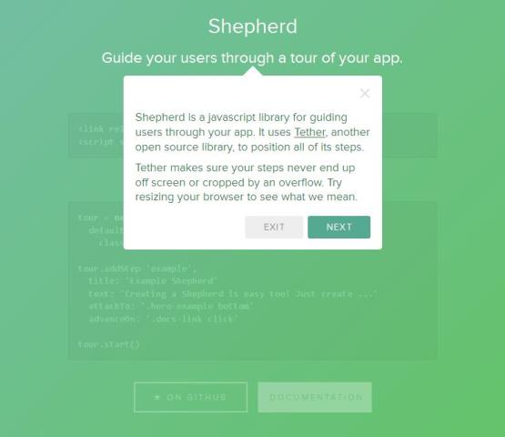 WebDesign Guider les internautes simplement - Shepherd
