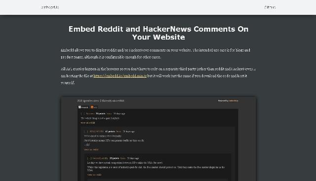 WebDesign Intégrer les commentaires dautres sites sur votre site - Embedd