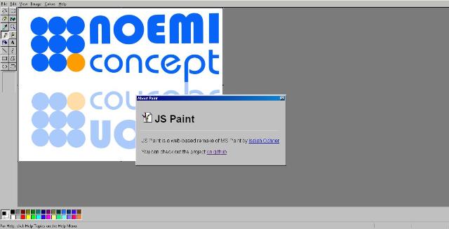 WebDesign MSpaint réssucité et amélioré par JavaScript - JSPaint