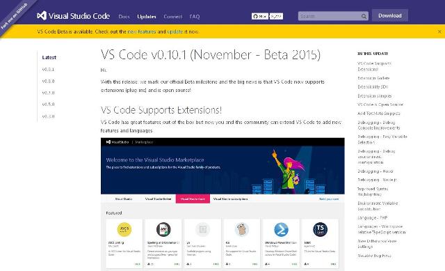 WebDesign Microsoft ouvre son Code Visual Studio à la communauté du Libre