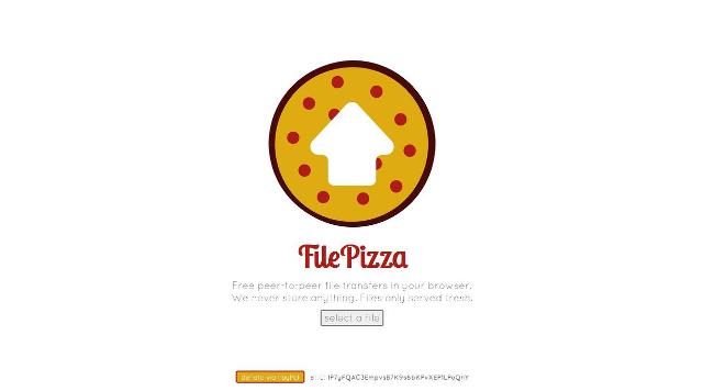 WebDesign Partage de fichiers peer-to-peer depuis votre navigateur - FilePizza