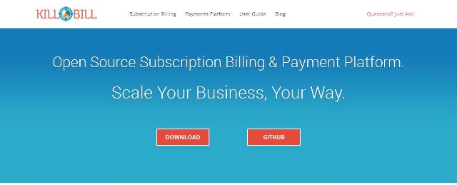 WebDesign Plateforme de facturation et de paiement open source - Kill Bill