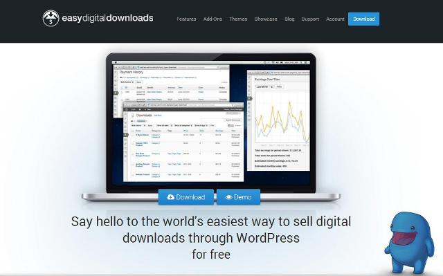 WebDesign Plugin Wordpress pour vendre des produits numériques - Easy Digital Downloads