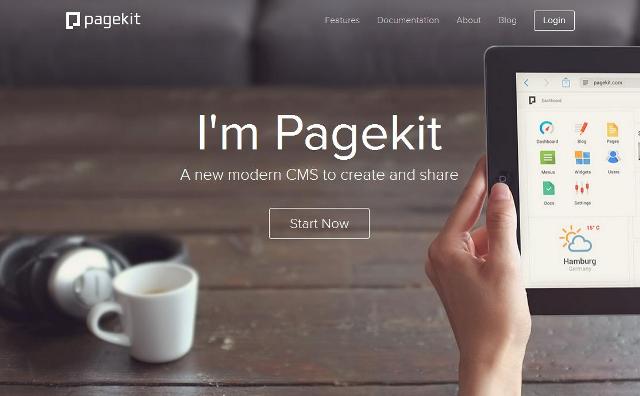 WebDesign Présentation dun nouveau CMS pour créer et partager - Pagekit