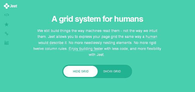 WebDesign Système de grille codé en Smart CSS pour humains - Jeet