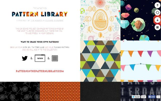 WebDesign The Pattern Library par les designers les plus talentueux
