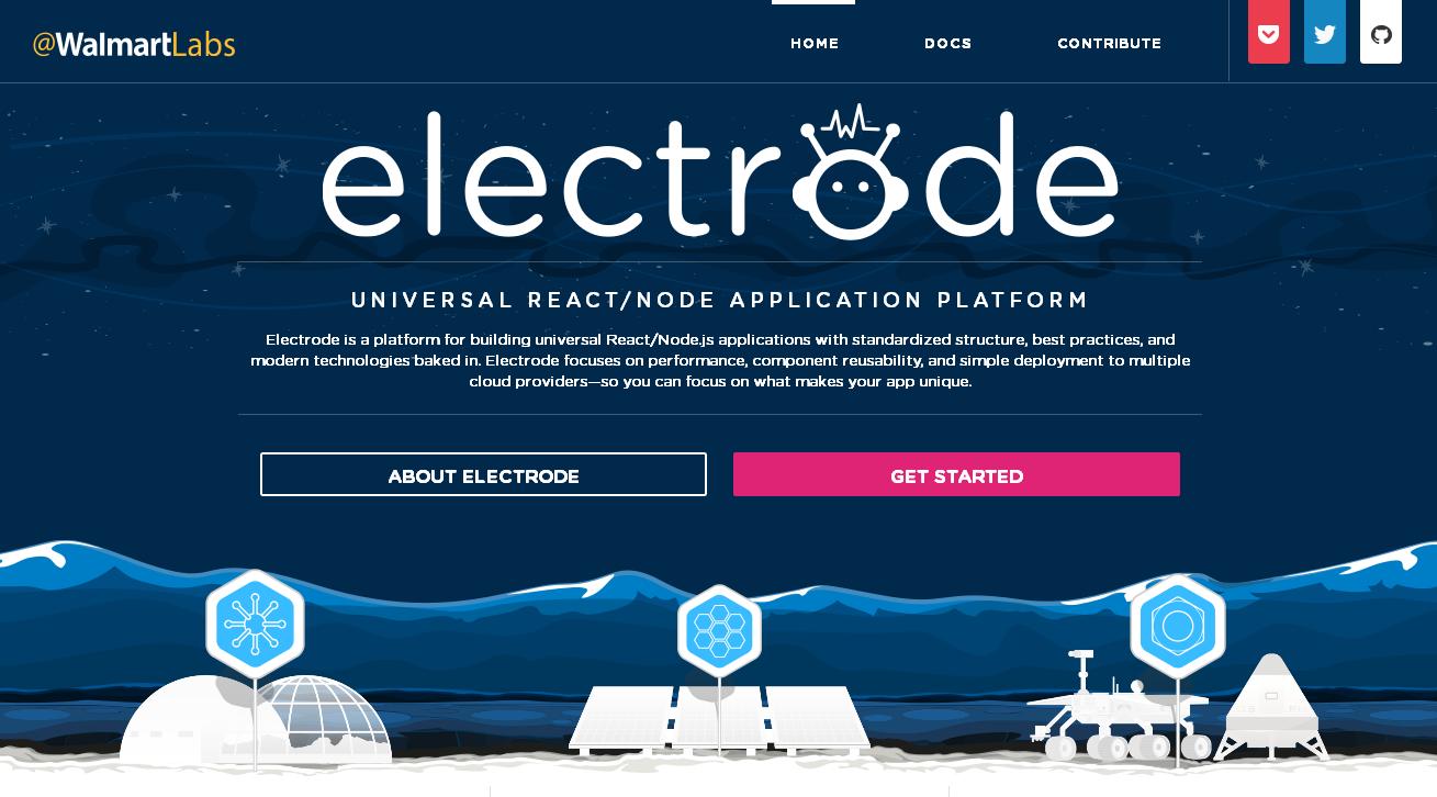 WebDesign Un environnement de développement dapplication basé sur REACT  NODE - Electrode