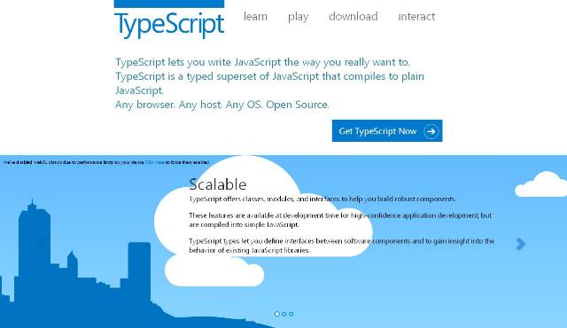 WebDesign Un outil pour vous permettre décrice un code JavaScript propre - TypeScript