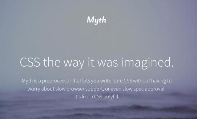 WebDesign Un préprocesseur CSS Pour nodejs - Myth