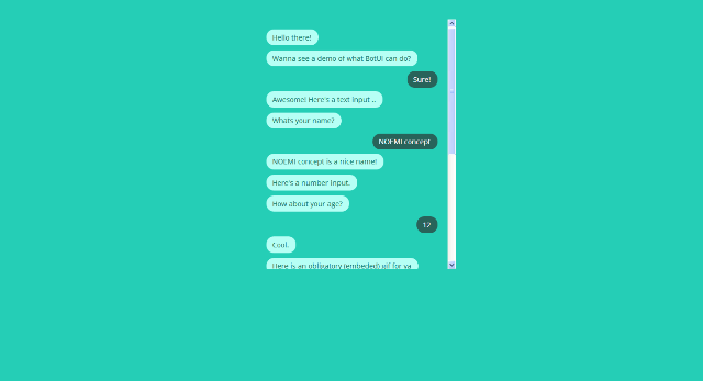 WebDesign Un robot JavaScript de conversation pour les internautes de vos sites web - BotUI