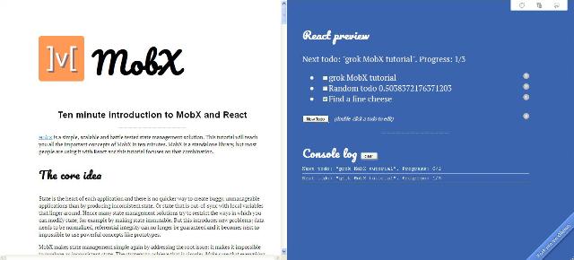 WebDesign Une Bibliothèque JavaScript de gestions détat - Mobx