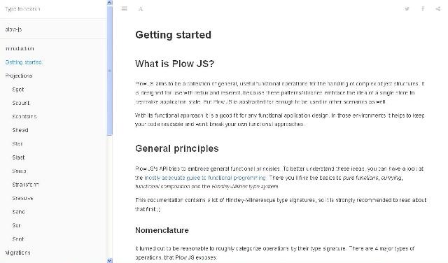 WebDesign Une Bibliothèque JavaScript pour manipuler des objets complexes - plow-js