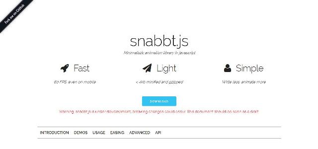 WebDesign Une Bibliothèque danimation minimaliste en JavaScript - snabbt.js