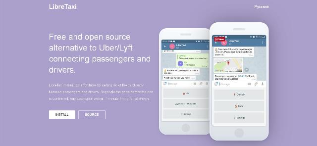 WebDesign Une alternative à Uber open source et codé en JavaScript - LibreTaxi