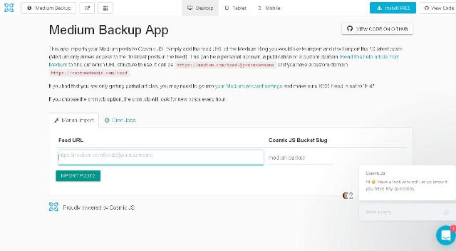 WebDesign Une application de sauvegarde JavaScript pour vos sites web - medium-backup