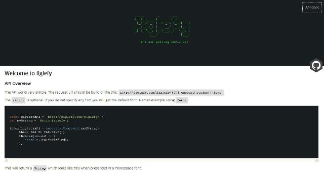 WebDesign Une application pour réaliser de lart ASCII - figlefy