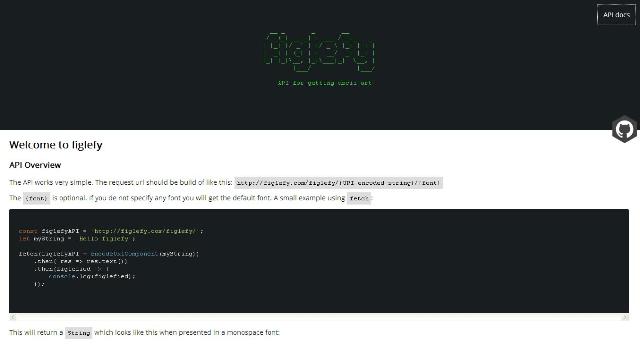 WebDesign Une application pour réaliser de lart ASCII - figlefy