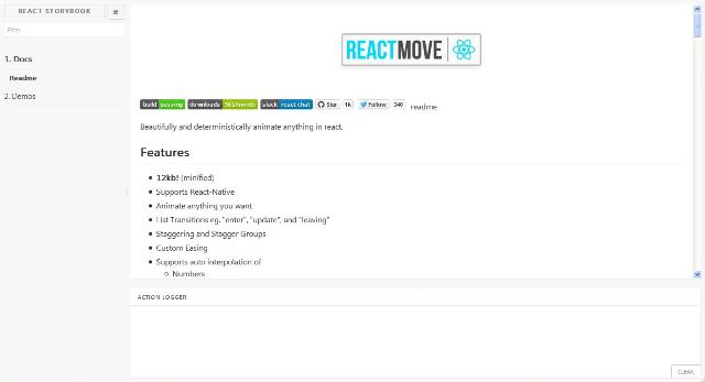 WebDesign Une bibliothèque JavaScript pour tous animer avec react - react-move