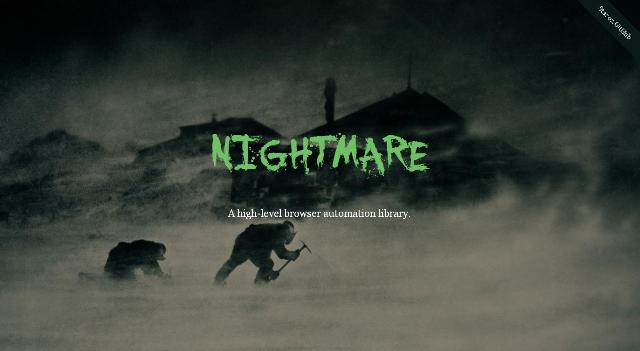 WebDesign Une bibliothèque dautomation pour votre navigateur - nightmare.js