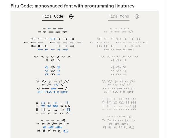 WebDesign Une police de caractères pour rendre votre code plus lisible - Fira Code